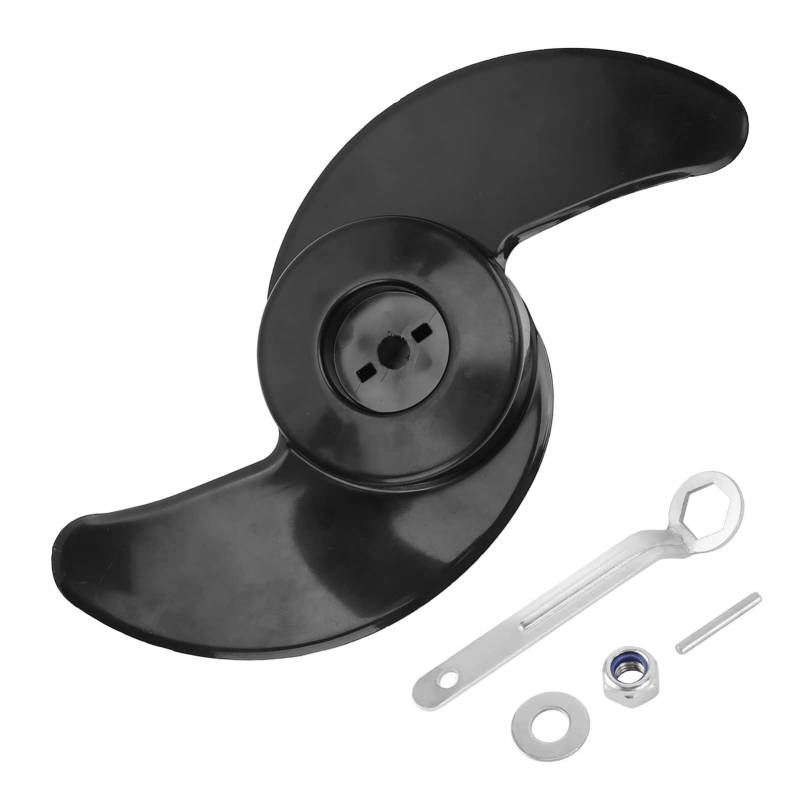 Electric Trolling Motor 2 Blades Propeller -Kit -Geschwindigkeit und Effizienz -Upgrade für 50 Pfund 60 Lb 68lb 88lb Außenbordmotoren 12V 24 V von AOWINHIT