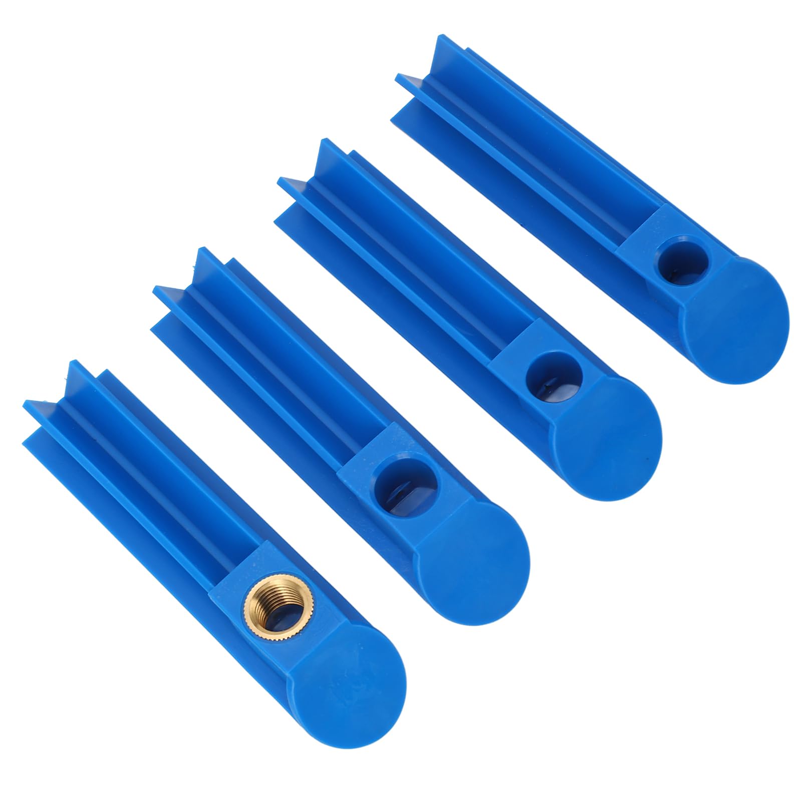 Kraftstoffinjektordüse Spülung Reiniger Adapter Set Reinigungswerkzeug Kit Auto Blau ABS von AOWINHIT