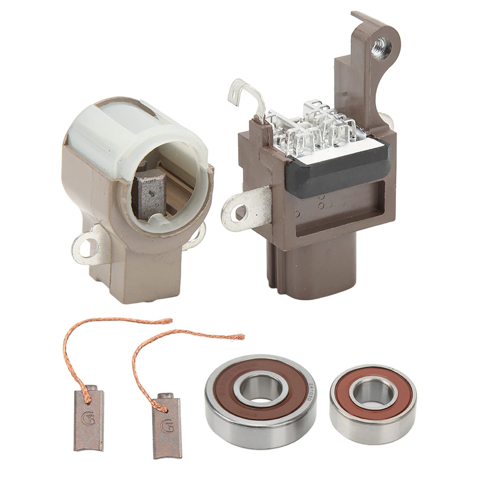 Premium-Generator-Reparatur-Set mit Spannungs Regler, Bürsten, Lager, 104210-5490 Ersatz für von AOWINHIT