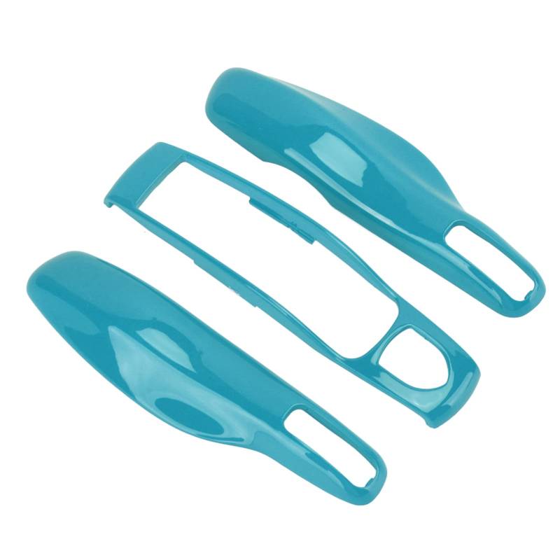 Schlüsselanhänger Abdeckung Shell Protector Auto Ersatz Cayman 911 718 Schutz (Miami Blue) von AOWINHIT