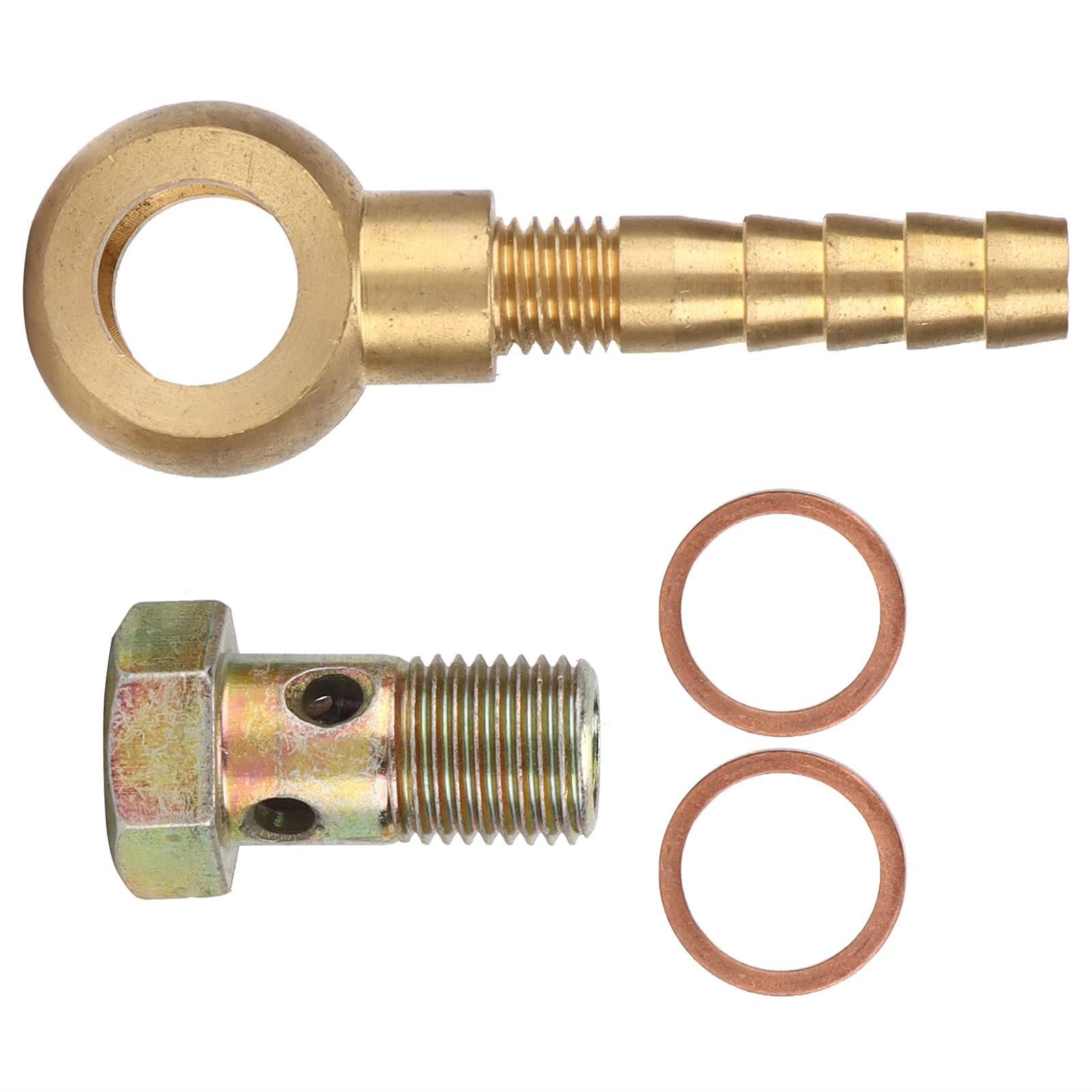 Turbolader Wasserkühlmittel Banjo -Anpassung Set Edelstahl Kit 3/8 -Zoll -Schlauch -Barb -Adapter Turbolader Wasserkühlmittel Banjo -Anpassung Set Edelstahl Kit 3/8 -Zoll -Schlauch -Barb -Adapter von AOWINHIT