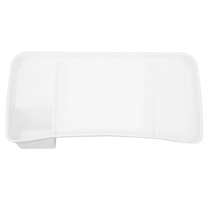 Y Dashboard Hidden Tablett Organizer Tissue Holder Hinter der Bildschirmspeichermitte -Konsole (Weiß) von AOWINHIT