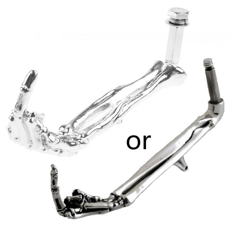 Kickstand Seitenständer Halter Motorrad Parkständer Fuß Verstellbar Roller Fuß Seitenständer Fingergelenke Halter von AOYUDJ