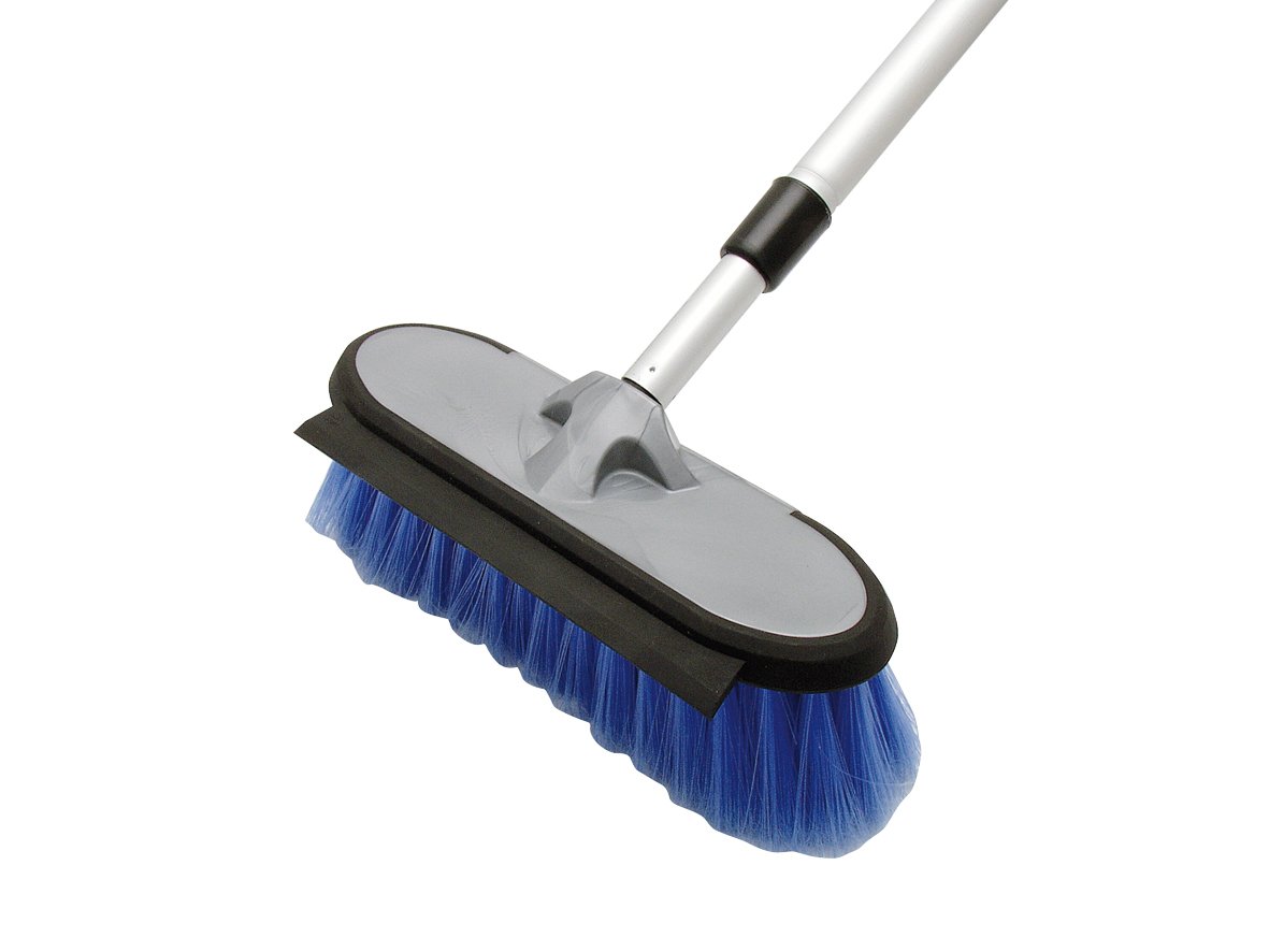 APA 14070 Auto-Waschbürste, 25x9 cm, für Pkw, LKW, Bus, mit Softrand, integrierter Wasserabstreifer APA 14070 Auto-Waschbürste, 25x9 cm, für Pkw, LKW, Bus, mit Softrand, integrierter Wasserabstreifer von APA