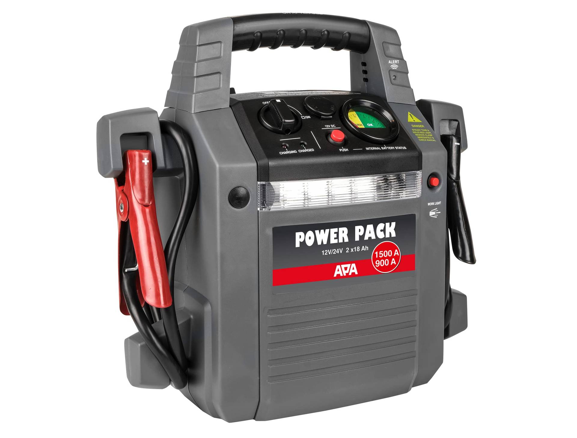 APA 16524 Power Pack 12/24V, Starthilfe 900A von APA