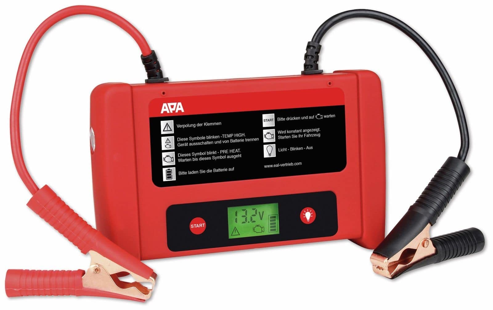 APA 16558 Lithium PowerPack, Mit Starthilfe, 600A von APA