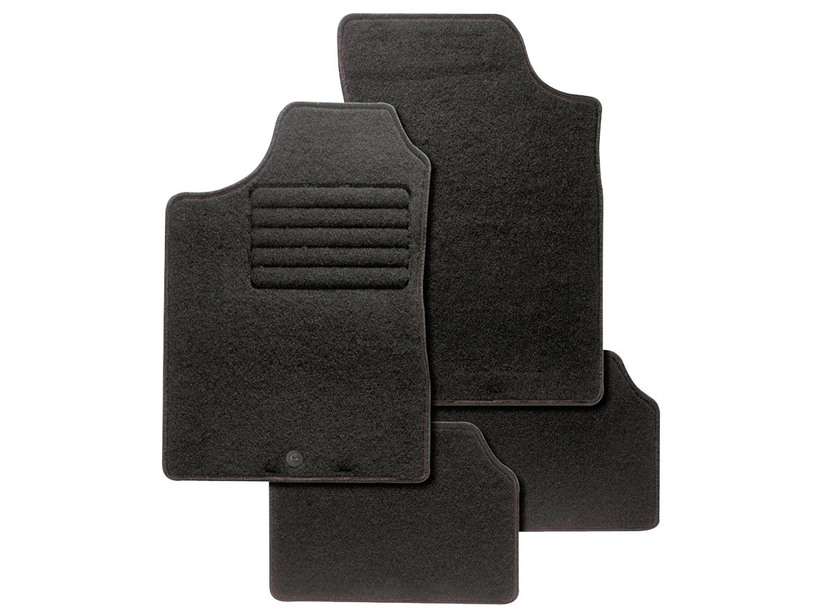 APA 23751 Automatten Fußmatten Set Uni-TEX, 4-teilig, mit Antirutschbeschichtung, universal, Form 2, schwarz APA 23751 Automatten Fußmatten Set Uni-TEX, 4-teilig, mit Antirutschbeschichtung, universal, Form 2, schwarz von APA