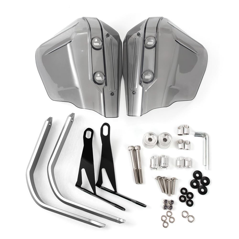 Motorrad Handschutz Lenker Windschutzscheibe Handschutz CNC Aluminium Universal Motorrad Handschutz Lenker Windschutzscheibe Handschutz CNC Aluminium Universal von APEBAZY