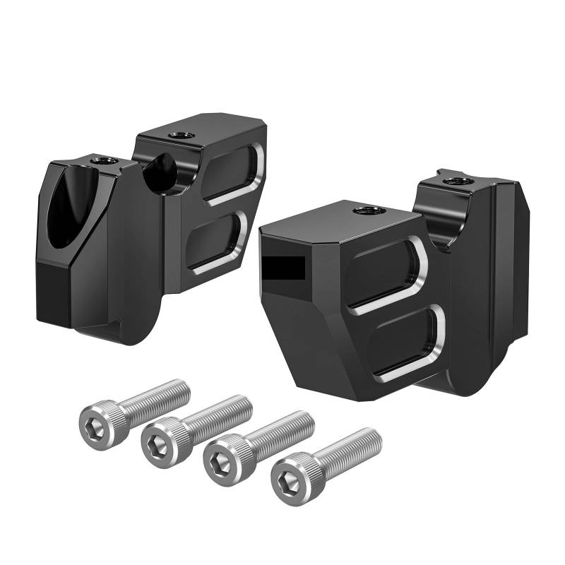 Motorrad-Lenkerhalterung 1,77 "45mm Rise Lenker Riser Für Sportster S RH1250S 2021 2022 2023 2024 Lenker Riser 0,59" Nach hinten von APEYCRX