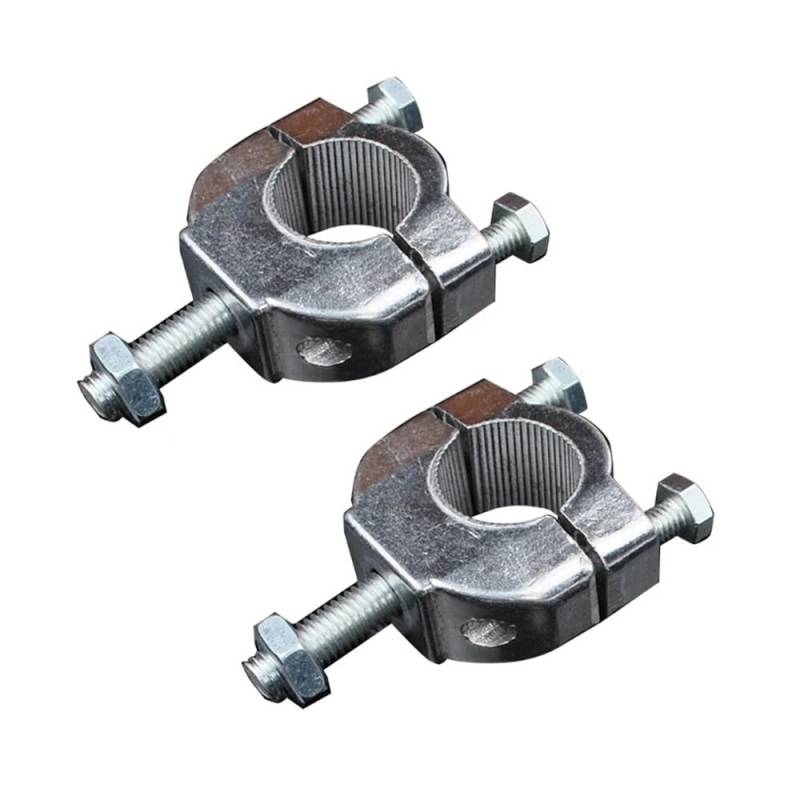 Motorrad-Lenkerhalterung 1 Paar 22mm 7/8 "Motorrad-Lenker-Riser-Halterung Griffklemme Universal-Motorrad-Erhöhungsklemmenadapter Riser von APEYCRX