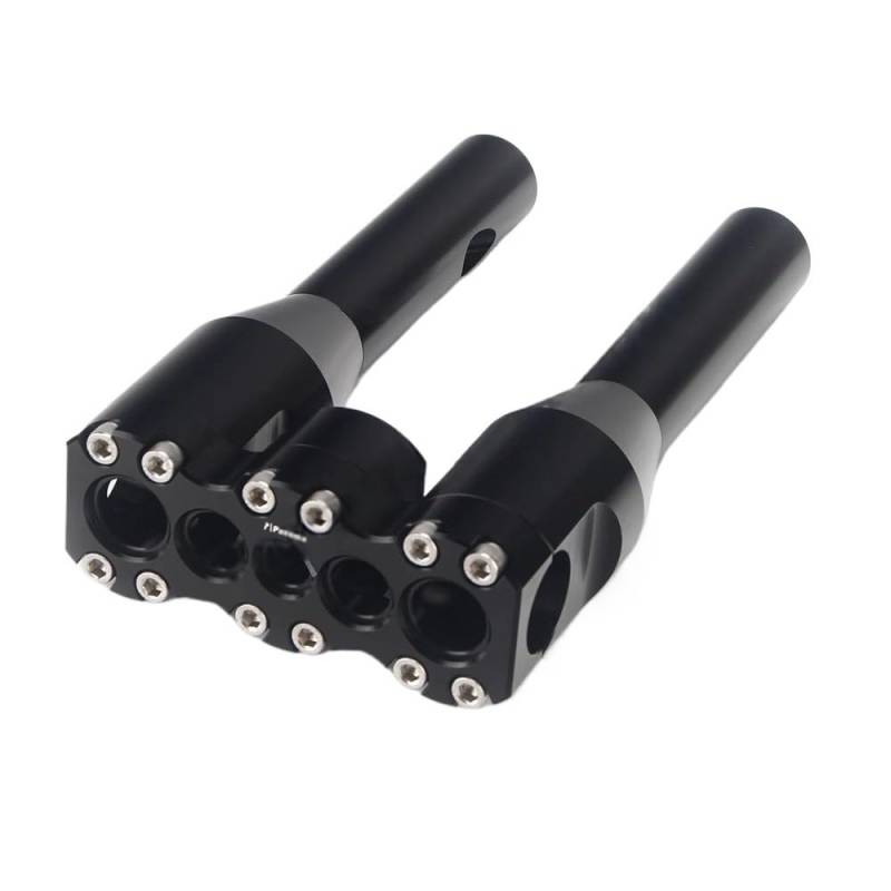 Motorrad-Lenkerhalterung 6 "8" Aufstieg Gerade Modulare Lenker Steigleitungen Fett Griff Bar Mount Kit Für Chopper Bobber 1-1/8 "28mm Clamp von APEYCRX