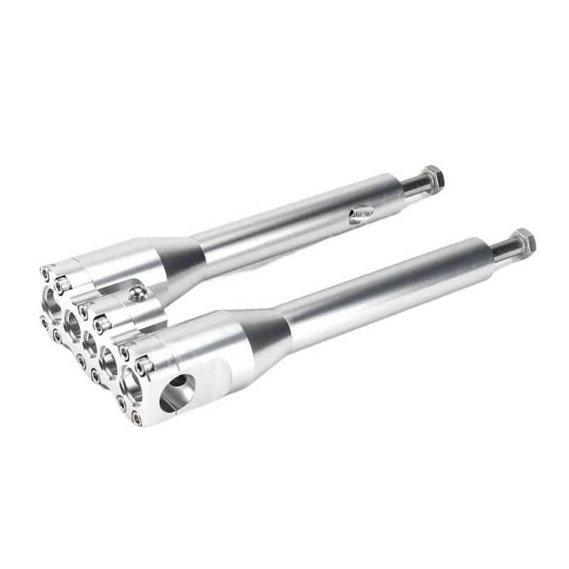 Motorrad-Lenkerhalterung 6 "8" Aufstieg Gerade Modulare Lenker Steigleitungen Fett Griff Bar Mount Kit Für Chopper Bobber 1-1/8 "28mm Clamp von APEYCRX