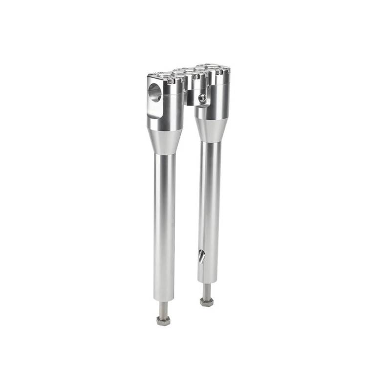 Motorrad-Lenkerhalterung Aluminium 12'' 13'' Hohe Motorrad Lenker Riser Clamp Universal 25mm 1 "Lenker Für Iron XL 883 1200 von APEYCRX