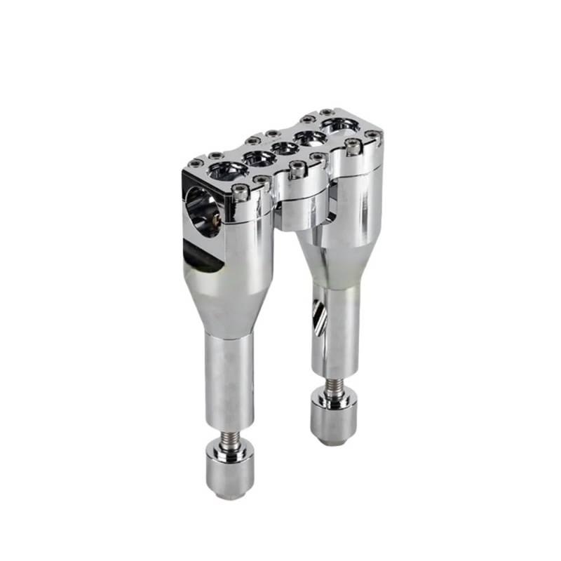 Motorrad-Lenkerhalterung Chrom 12in 12 "Kickback Gerade Lenker Riser Kit Club Clamp Für Modell Mit 1 "25mm Bar für Softail von APEYCRX