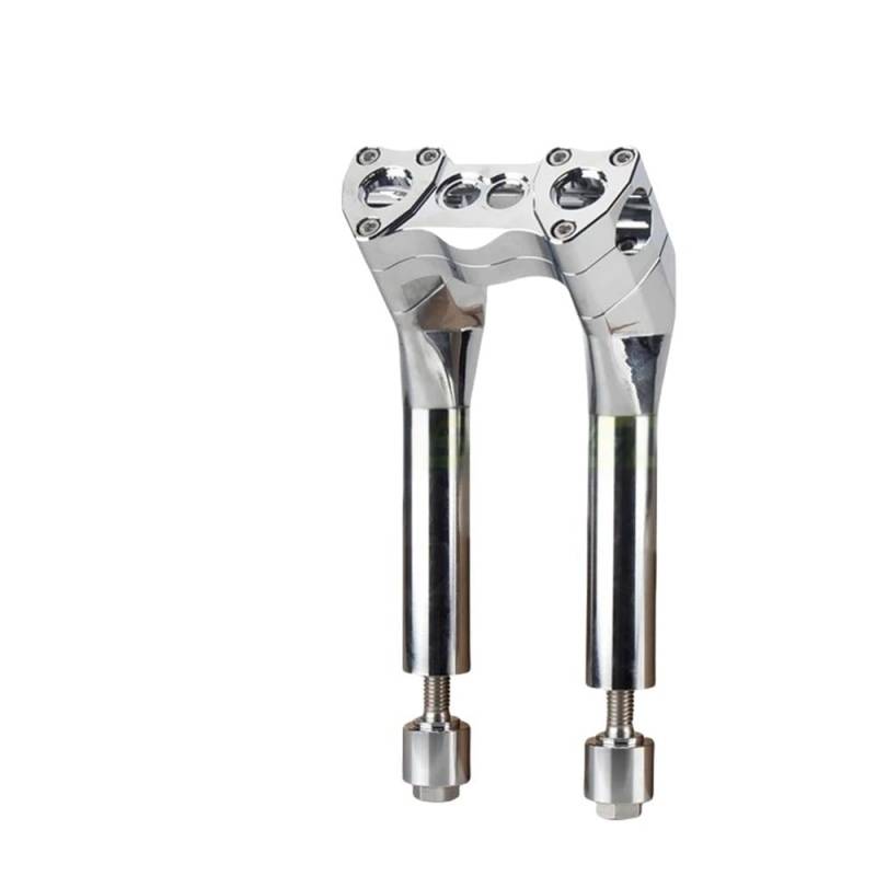 Motorrad-Lenkerhalterung Chrom 12in 12 "Kickback Gerade Lenker Riser Kit Club Clamp Für Modell Mit 1 "25mm Bar für Softail von APEYCRX