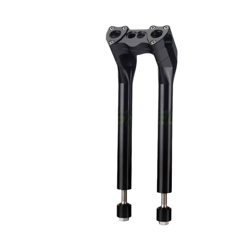 Motorrad-Lenkerhalterung Chrom 12in 12 "Kickback Gerade Lenker Riser Kit Club Clamp Für Modell Mit 1 "25mm Bar für Softail von APEYCRX