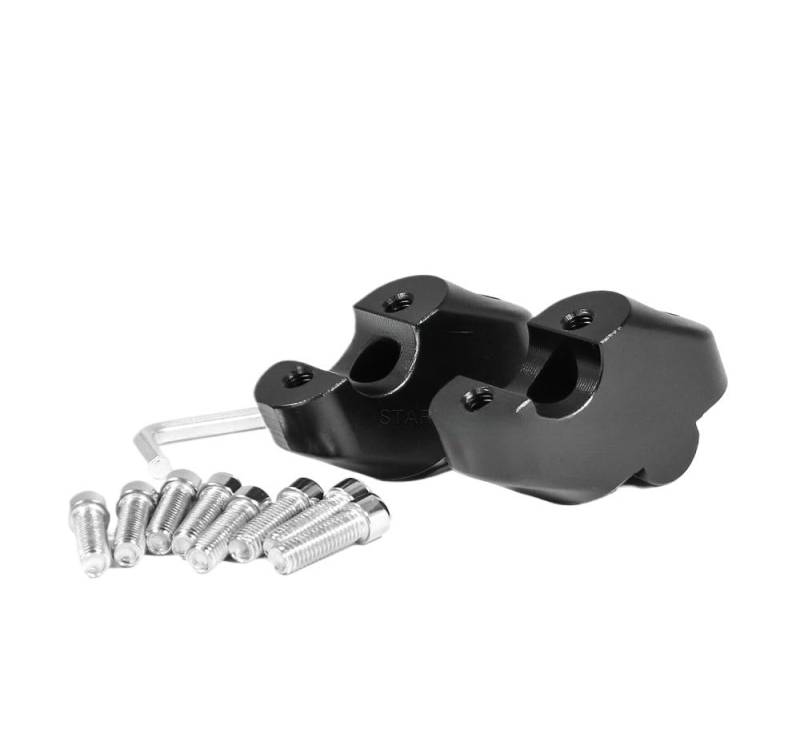 Motorrad-Lenkerhalterung Für Z400 Z 400 2018 2019 2020 2021 2022 2023- Motorrad Lenker Riser Drag Griff Bar Clamp Verlängern Adapter von APEYCRX