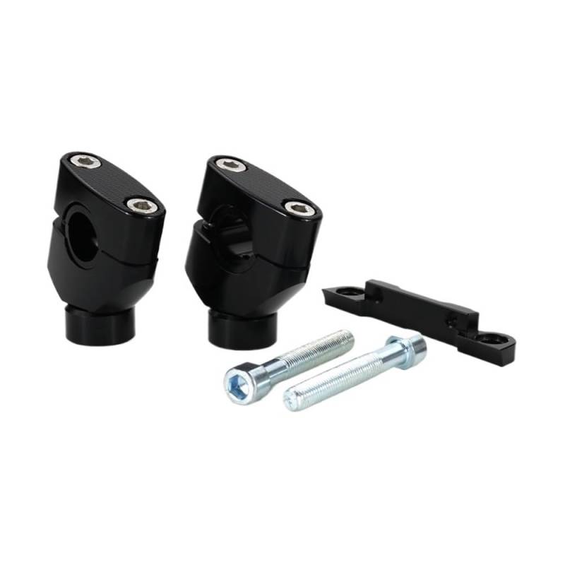 Motorrad-Lenkerhalterung Motorrad-Lenkerklemmen-Halterungen-Set für 22 mm 28,6 mm Biker für MT 07 MT-07 MT07 2015-2020 FZ-07 FZ07 2015-2020 von APEYCRX
