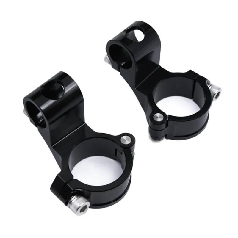 Motorrad-Lenkerhalterung Motorrad Rised Riser Clip auf 37 41 43 45 48 50 51MM Einstellbare Clip ons 7/8 "Lenker Lenker Klemme 1,5" Rised von APEYCRX