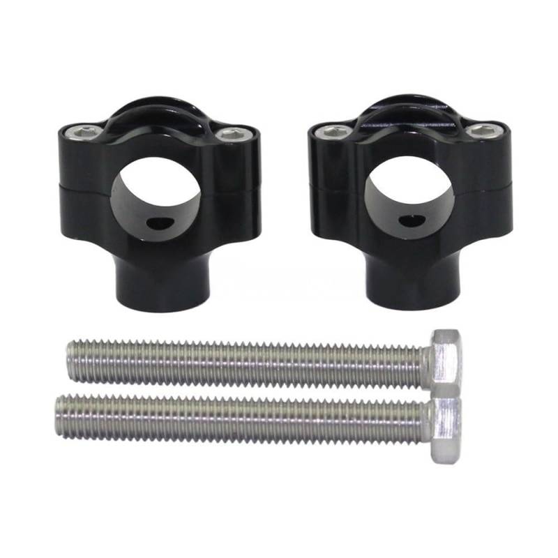 Motorrad-Lenkerhalterung Motorrad Schwarz 1 "25mm Lenkererhöhung Lenkererhöhung Klemmen Für Bobber Chopper Springer von APEYCRX