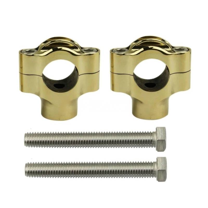 Motorrad-Lenkerhalterung Motorrad Schwarz 1 "25mm Lenkererhöhung Lenkererhöhung Klemmen Für Bobber Chopper Springer von APEYCRX
