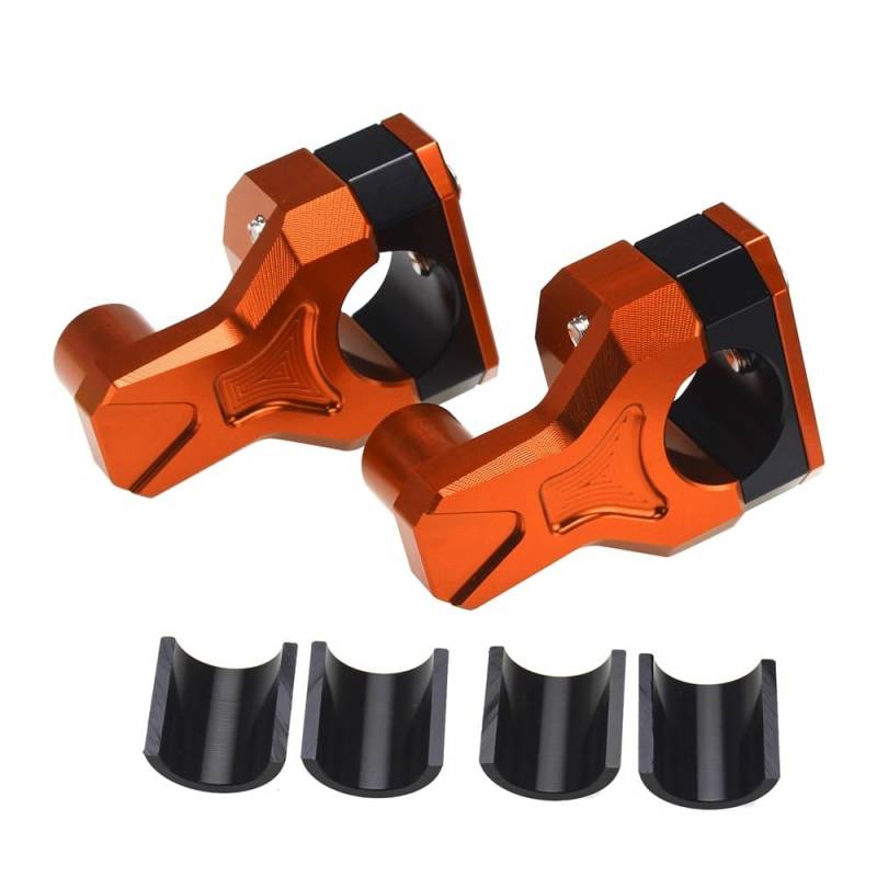 Motorrad-Lenkerhalterung Universal Motorrad Lenker Riser Adapter Stange Clip Riser Für 22MM Und 28MM Lenker Adapter Für von APEYCRX