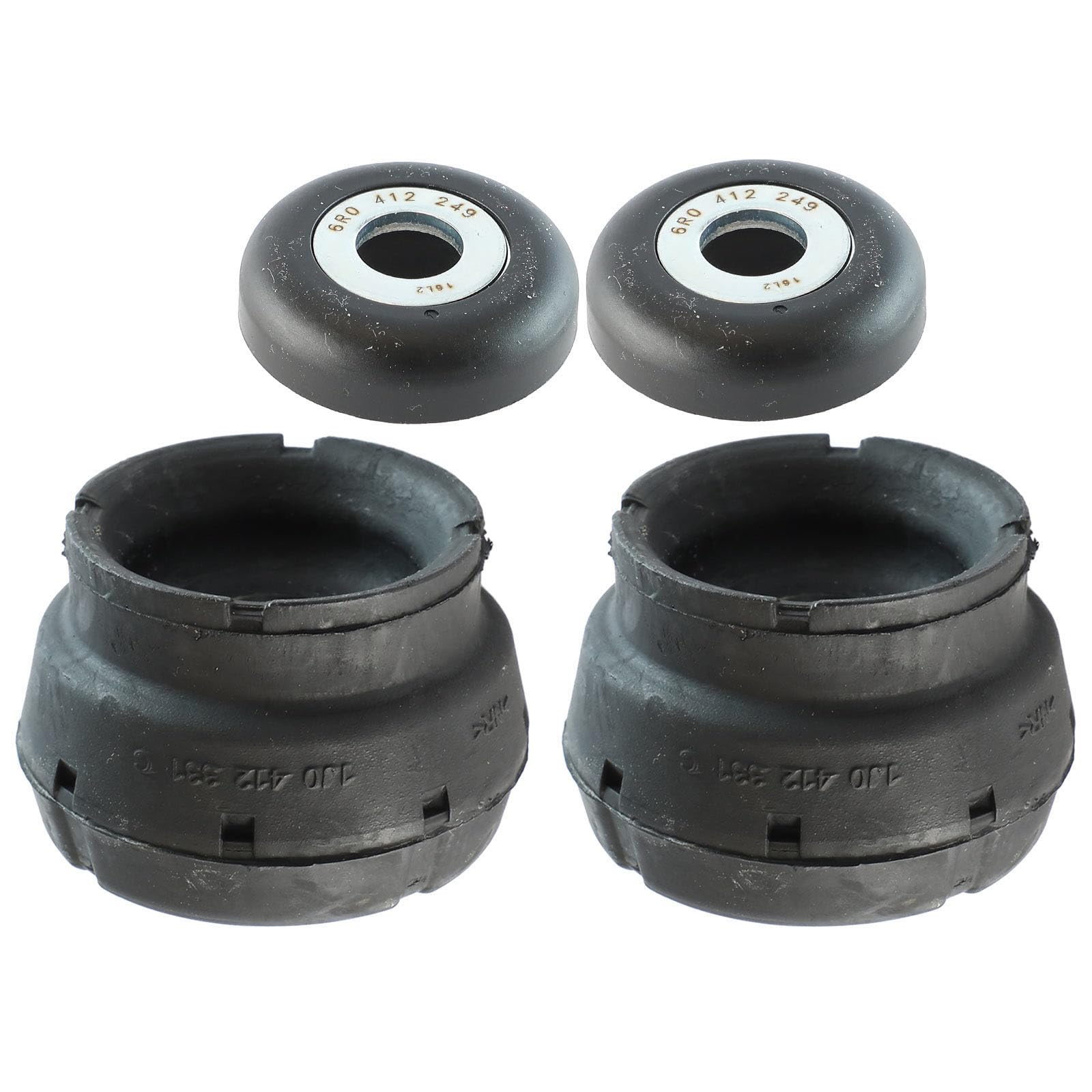 2x 802697 Reparatursatz Federbeinstützlager Vorderachse Kompatibel mit A1 8X1 8XK 2010-2015 Fabia III NJ3 2015-2021 Roomster 5J 2006-2015 Polo 6C1 6R1 2009-Heute 2x 802697 Reparatursatz Federbeinstützlager Vorderachse Kompatibel mit A1 8X1 8XK 2010-2015 Fabia III NJ3 2015-2021 Roomster 5J 2006-2015 Polo 6C1 6R1 2009-Heute von APM-Autoteile