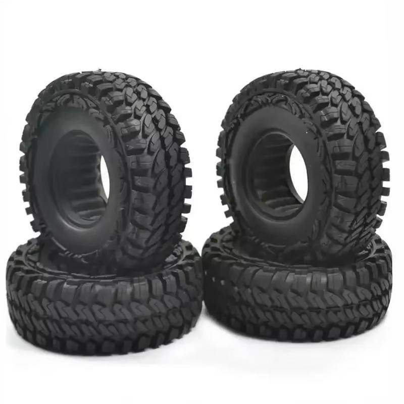 APMXQWIL RC Autoteile 1/10 RC Crawler Truck Räder Reifen 115 MM Reifen 1,9 "Reifen Für RC Für Rock Auto Zubehör Upgrade Teile von APMXQWIL