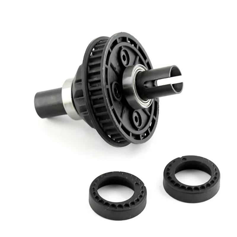 APMXQWIL RC Autoteile Kompatibel Mit 3Racing Für Sakura SXI XIS CS D4 D5 Für Ultimate 1/10 RC Car Upgrade-Teile 38T Riemengetriebe Differential Mit Lager von APMXQWIL