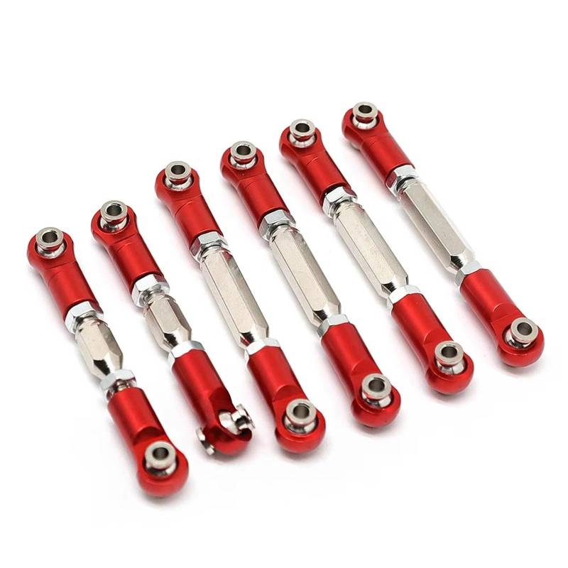 APMXQWIL RC Autoteile Kompatibel Mit Arrma Für Granite Für SENTON Für VORTEKS Für Typhon 1/10 RC Auto Upgrade Teile Metall Spurstangen Verbindungsglieder Set von APMXQWIL