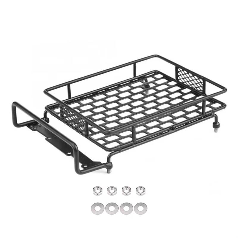 APMXQWIL RC Autoteile Kompatibel Mit Axial Für SCX10 Für Traxxas Für TRX4 D90 CC01 1/10 RC Crawler Auto Upgrade Teile 3 Größe Metall Gepäckträger Dachträger(170 * 110mm) von APMXQWIL