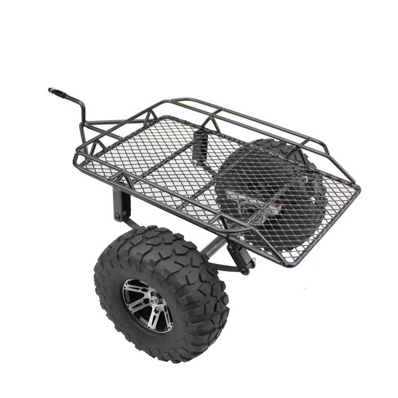 APMXQWIL RC Autoteile Kompatibel Mit Axial Für SCX10 Für Traxxas Für TRX4 Für Tamiya CC01 D90 Anhängerkupplung Aus Metall, Simulationsanhänger, 1/10 RC Für Rock Car von APMXQWIL