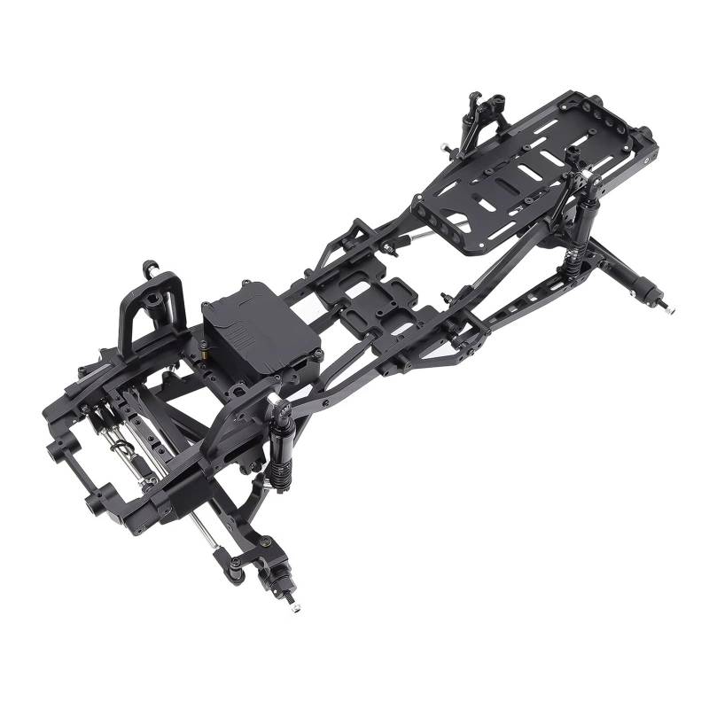 APMXQWIL RC Autoteile Kompatibel Mit Axial Für SCX10 I II III Für TRX4 Für Capra Twin I-Beam 2WD Suspension Conversion Für Chassis Kit 1/10 RC Crawler von APMXQWIL