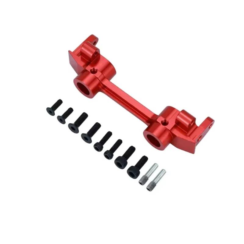 APMXQWIL RC Autoteile Kompatibel Mit Axial Für SCX10 II 90046 90047 Metall Heck -Heck -Stoßfänger Ständerträgermontage Für 1/10 RC Crawler Upgrade -Teile(Red,Front) von APMXQWIL