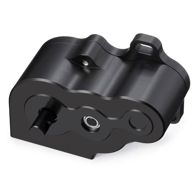 APMXQWIL RC Autoteile Kompatibel Mit Axial Für SCX10 Upgrade-Teile, Aluminiumlegierung Für LCG-Getriebe, Getriebegehäuse Mit Motorgetriebe Für 1/10 RC Crawler Car von APMXQWIL