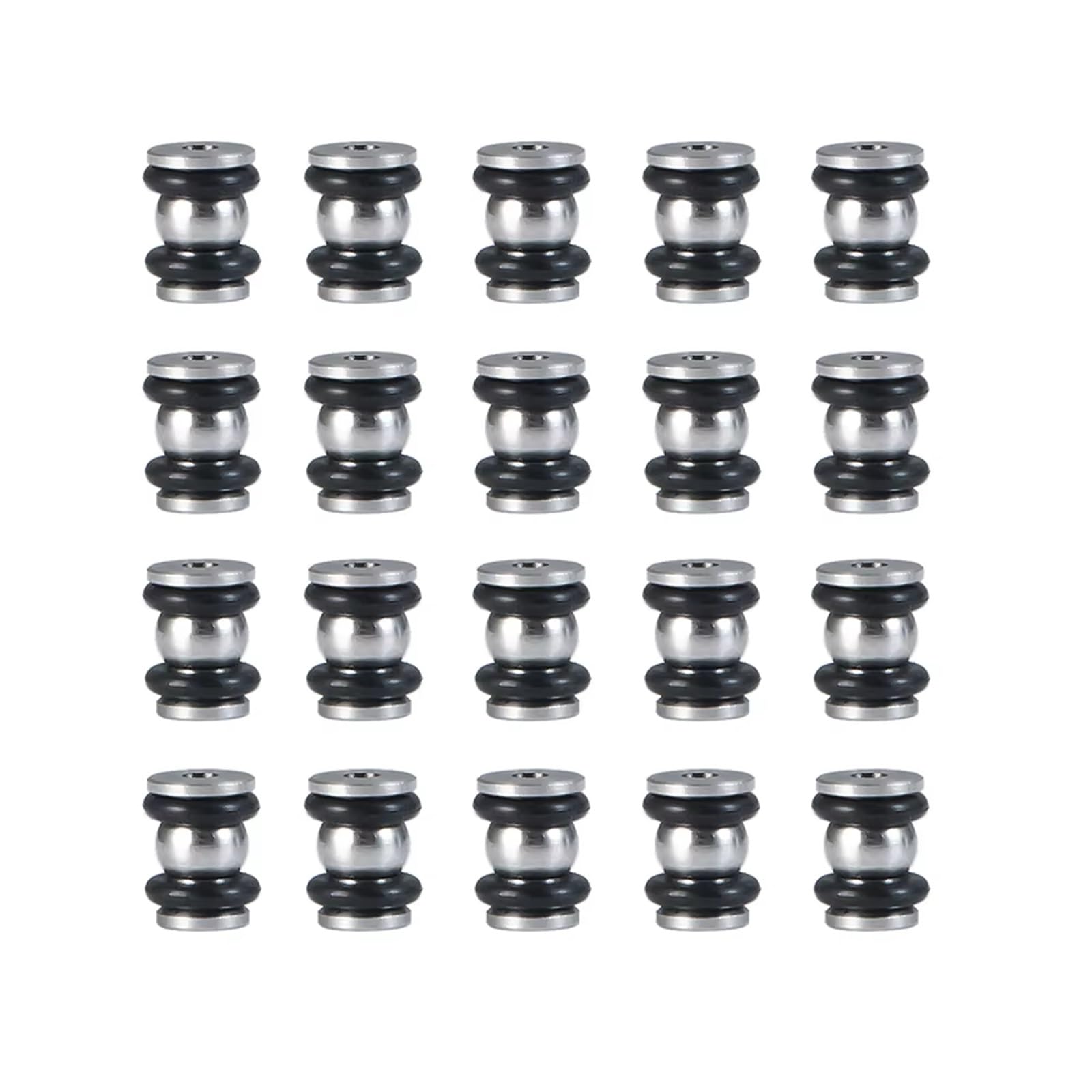 APMXQWIL RC Autoteile Kompatibel Mit Axial Für SCX24 Links Teile 20PCS Stange Ende Ball Kopf Halter Spurstangenköpfe Kugelgelenke Für 1/24 RC Crawler Auto APMXQWIL RC Autoteile Kompatibel Mit Axial Für SCX24 Links Teile 20PCS Stange Ende Ball Kopf Halter Spurstangenköpfe Kugelgelenke Für 1/24 RC Crawler Auto von APMXQWIL