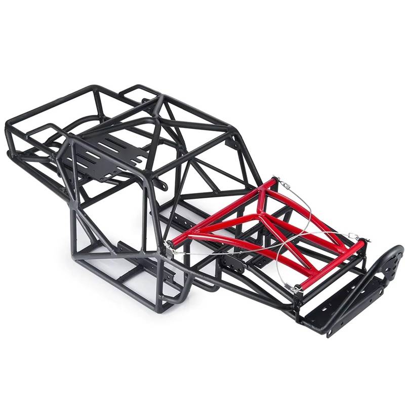 APMXQWIL RC Autoteile Kompatibel Mit Axial Für Wraith 90018 59924 1/10 RC Crawler Truck Auto Upgrade Teile Metall Für Chassis Körper Überrollkäfig Vollrohrrahmen von APMXQWIL
