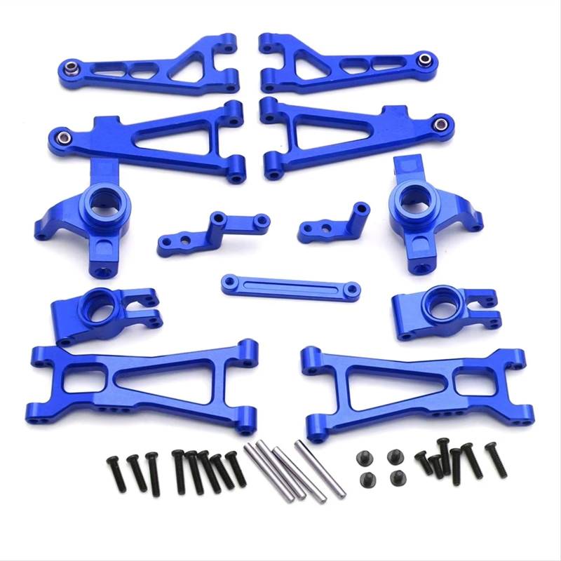 APMXQWIL RC Autoteile Kompatibel Mit H16 16207 16208 16209 1/16 RC Auto Upgrade Teile Querlenker Lenkblock Set Zubehör von APMXQWIL