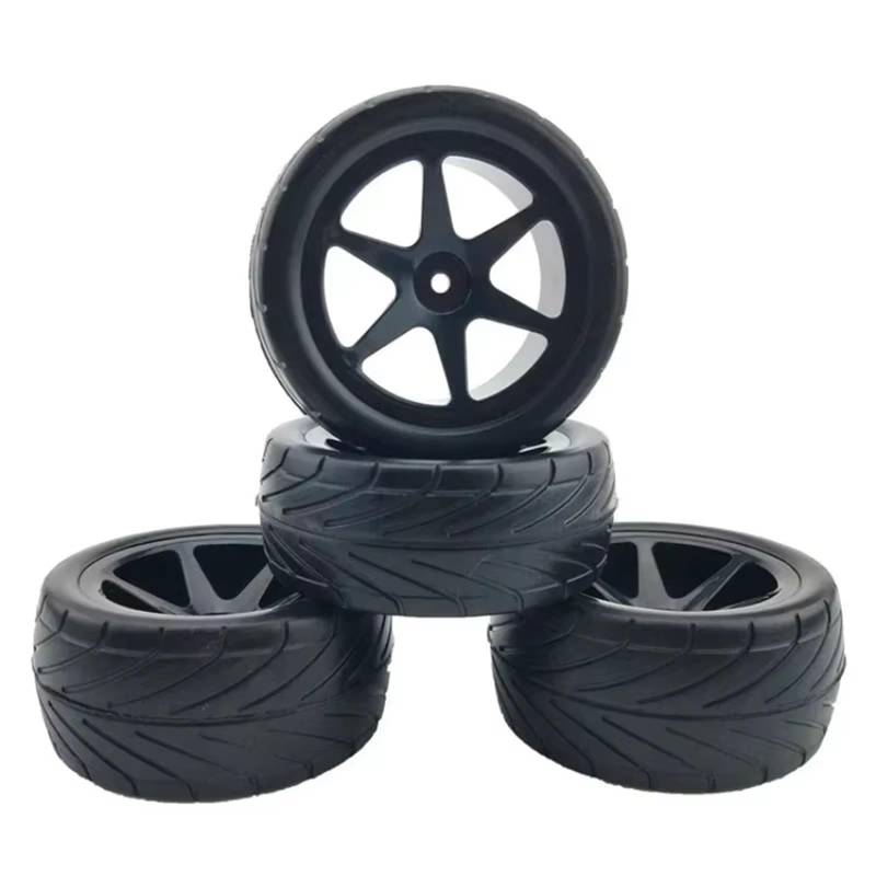 APMXQWIL RC Autoteile Kompatibel Mit HPI WR8 Für LC Running Broker Road Tire 1/10 Off-Road Fahrzeug Reifen Ersatz Ersatzteile(Black) von APMXQWIL