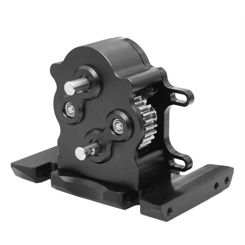 APMXQWIL RC Autoteile Kompatibel Mit LCG Für SCX10 1/10 RC Crawler Auto Upgrade Teile Aluminium Dual Transmission Dig Overdrive Getriebe von APMXQWIL