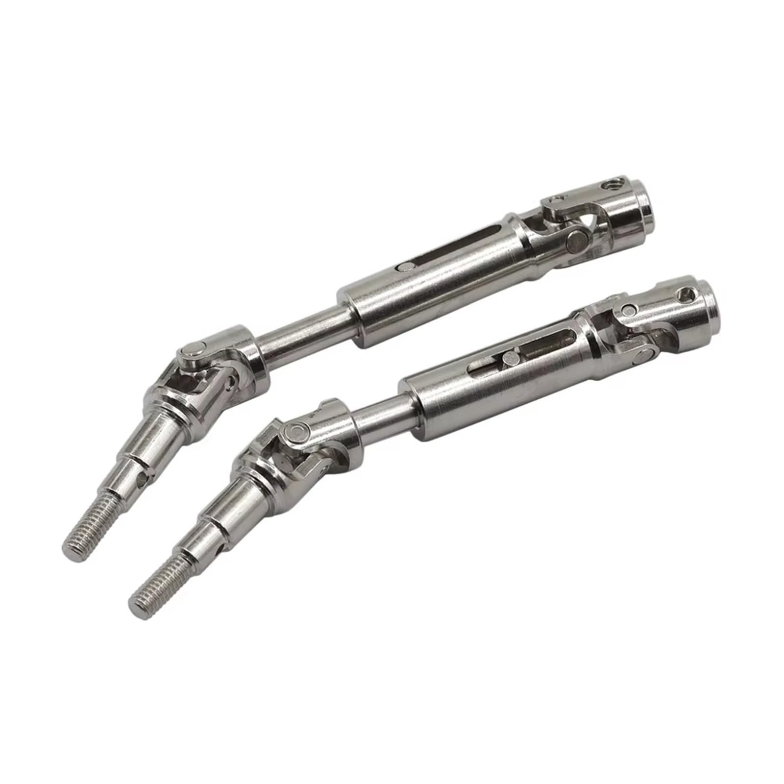 APMXQWIL RC Autoteile Kompatibel Mit MJX 14209 14210 1/14 Fernbedienung Autoteile Ersatzzubehör 2 Stück Metallantriebswelle CVD-Antriebswelle(Silver) von APMXQWIL