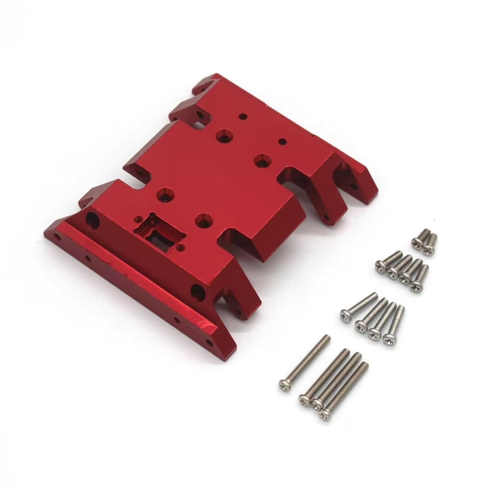 APMXQWIL RC Autoteile Kompatibel Mit MN 128 MN86S Metall PO Zubehör Wave Box Grundplatte Fernbedienung Auto Ersatz Ersatzteile(Red) von APMXQWIL