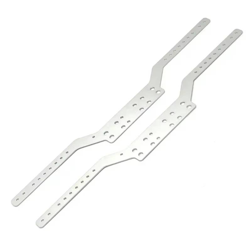 APMXQWIL RC Autoteile Kompatibel Mit MN Für MN168 Für MN78 1/12 Fernbedienung Auto Teile Upgrade Aluminium Strahl Große Träger Zubehör(Silver) von APMXQWIL