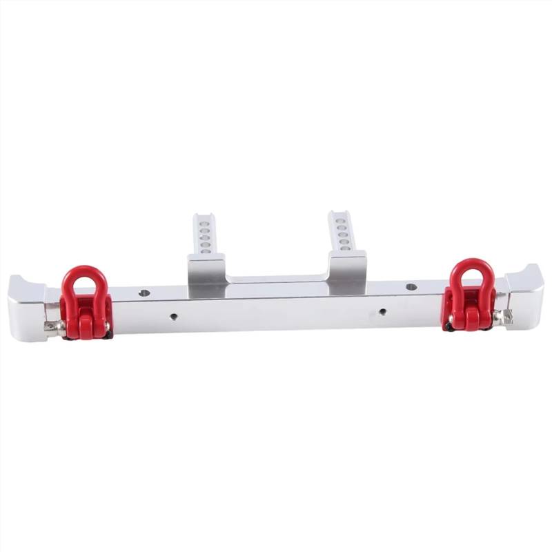 APMXQWIL RC Autoteile Kompatibel Mit MN128 Für Shepherd 1/12 Fernbedienung Autoteile Zubehör 6061 Aluminium Upgrade Heckstoßstange Stoßstangenschutz von APMXQWIL