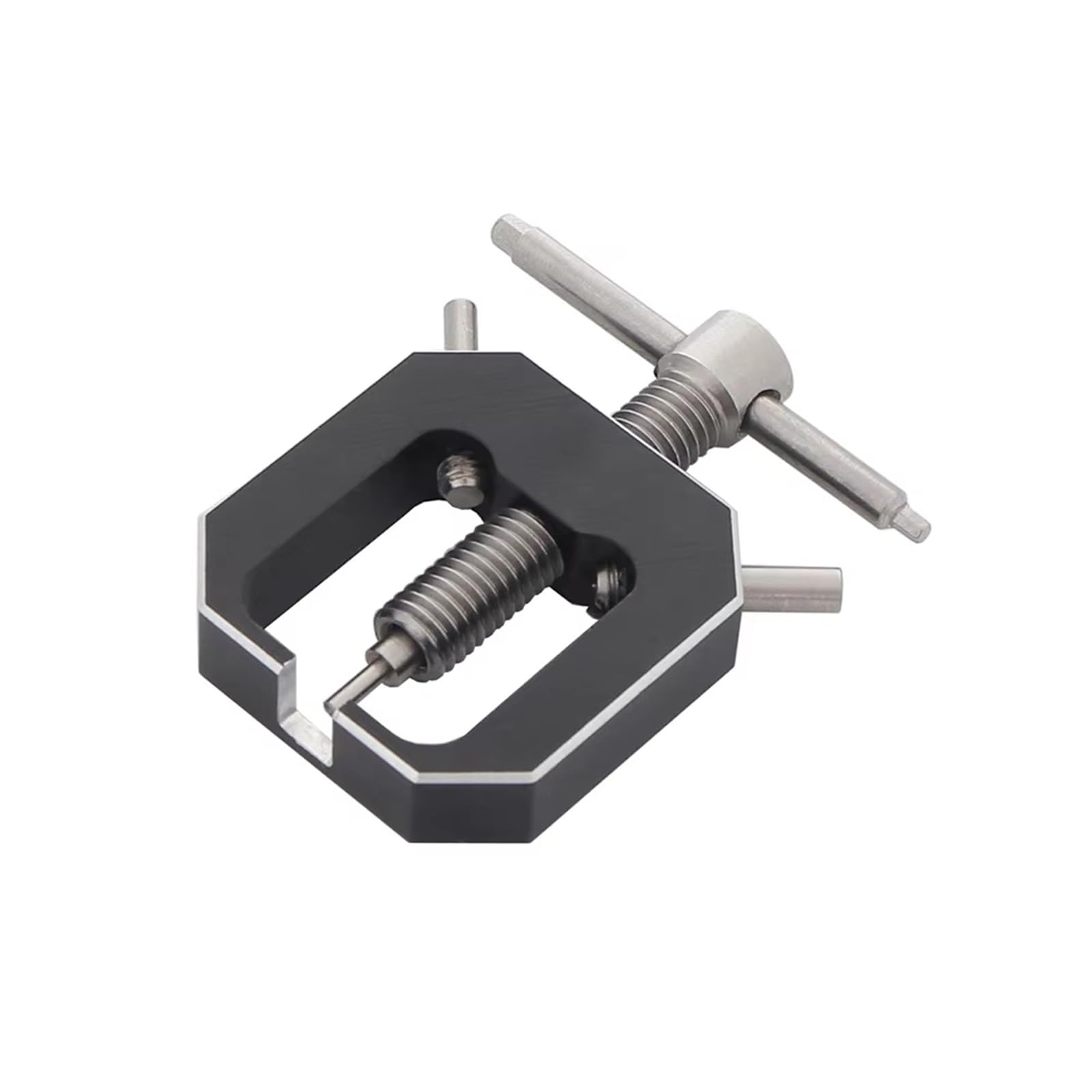 APMXQWIL RC Autoteile Kompatibel Mit RS550 540 Für WPL D12 Für Wltoys 144001 Für TRX4 Für SCX10 Metall Motor Getriebe Puller Ritzel Entferner Werkzeug Für RC Crawler Auto(Black) von APMXQWIL