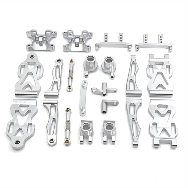 APMXQWIL RC Autoteile Kompatibel Mit SCY 16101 16102 1/16 Fernbedienung Auto Upgrade Teile Aluminium Zubehör Kit von APMXQWIL