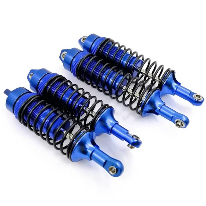 APMXQWIL RC Autoteile Kompatibel Mit TRAXXAS Für Slash 1/10 RC Car Short Card Metallstoßdämpfer Vorne Und Hinten Stoßdämpferschlaufen Upgrade-Teile von APMXQWIL