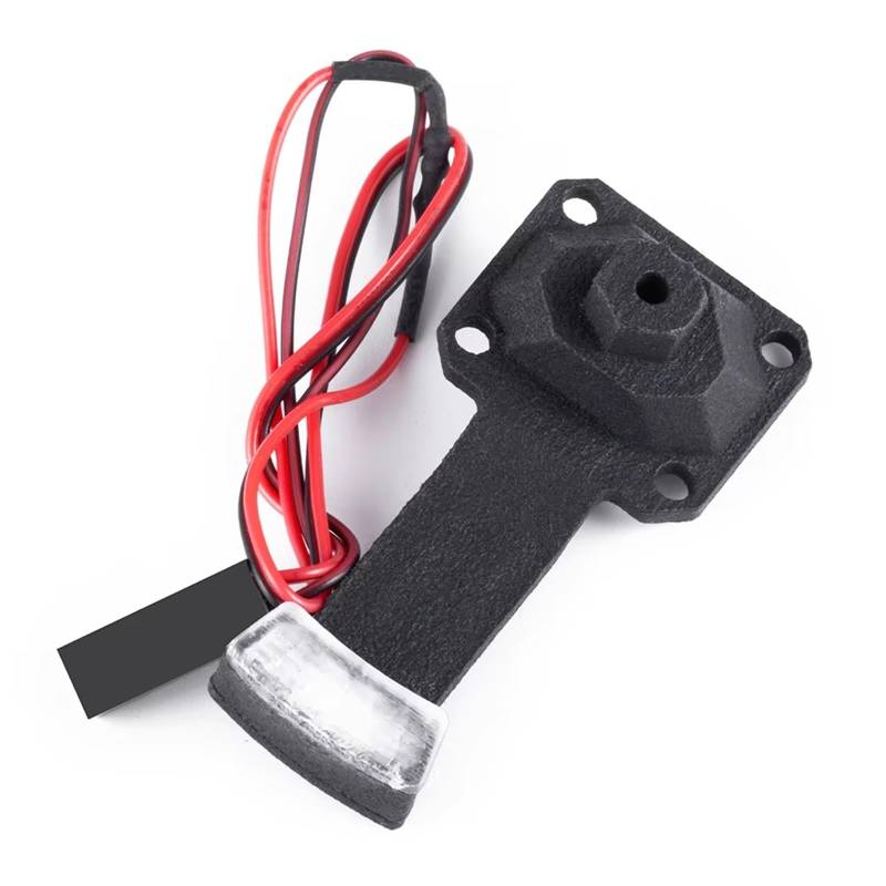 APMXQWIL RC Autoteile Kompatibel Mit TRX-4M Für Bronco 1/18 RC Crawler Auto Upgrade Zubehör Teil Simulation Hohe Rücklicht Reserverad Rack Bremse Lampe von APMXQWIL