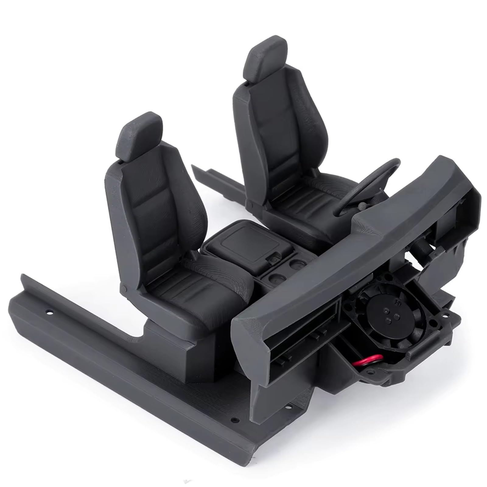 APMXQWIL RC Autoteile Kompatibel Mit TRX4-M K10 Upgrade-Optionsteilen Innenraum 3D-Druck Innenraum Für Sitz-Armaturenbrett Für 1/18 Rc Crawler Car(Interior) von APMXQWIL