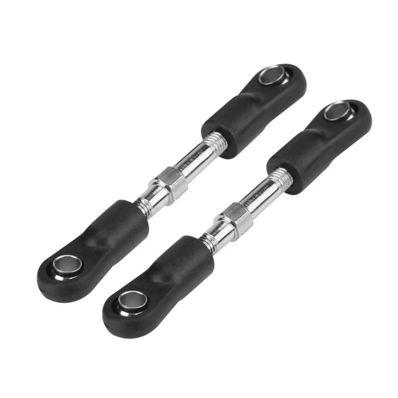 APMXQWIL RC Autoteile Kompatibel Mit ZD 1:16 Für Modellautoteile 2 Stück/Set RC Lenkstange Fernbedienung Auto Lenkstange Servo Link Spannschlossgestänge Zubehör von APMXQWIL